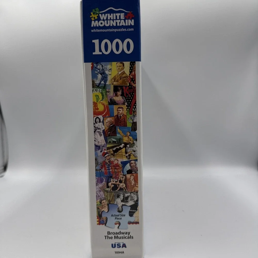 White Mountain-BROADWAY THE MUSICALS by James Mellett-1000 Pieces-NEW